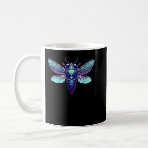 Cicada Insect Bug Colourful Cicada Emergence Coffee Mug
