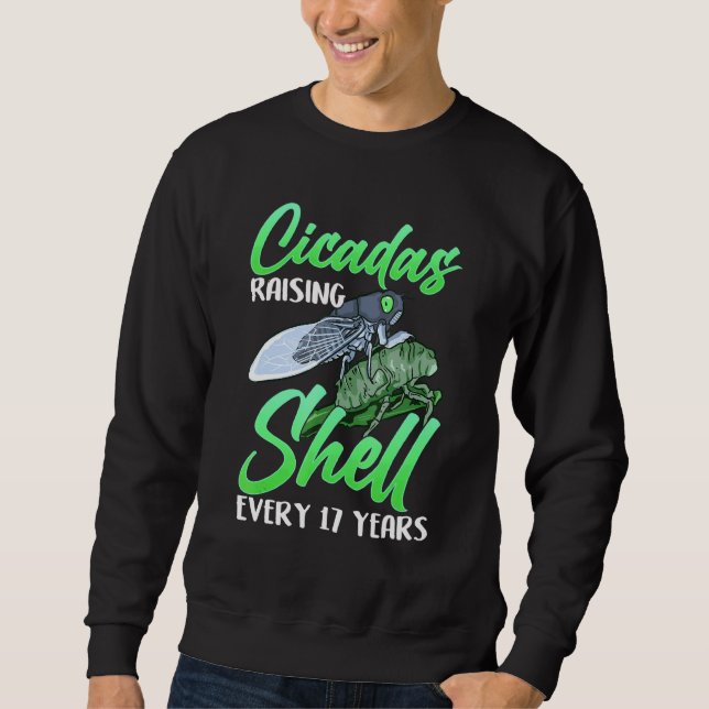 Cicada Inspired Brood X Related Cicada Storm 9 Sweatshirt (Front)