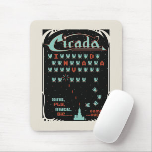 Cicada Invada Mouse Mat