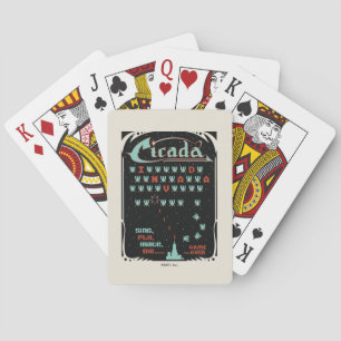 Cicada Invada Playing Cards