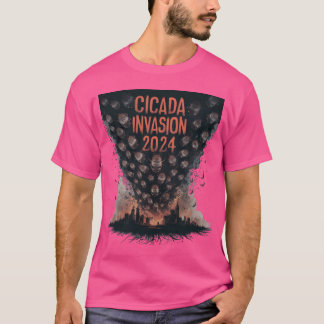 Cicada Invasion 2024 Of City gift T-Shirt