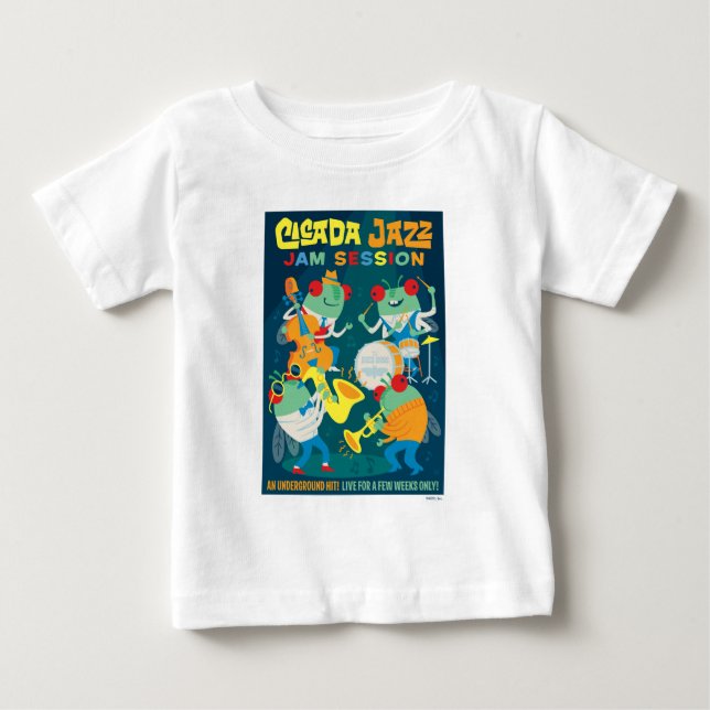 Cicada Jazz Jam Session Baby T-Shirt (Front)