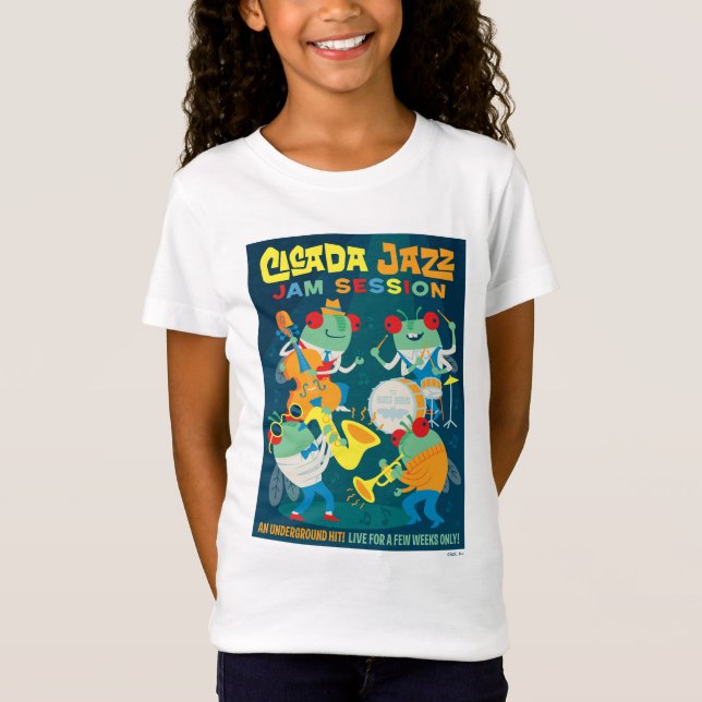 Cicada Jazz Jam Session T-Shirt (Front)