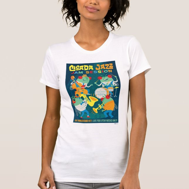 Cicada Jazz Jam Session T-Shirt (Front)