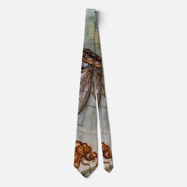 Cicada Life Cycle 1921 Tie (Front)