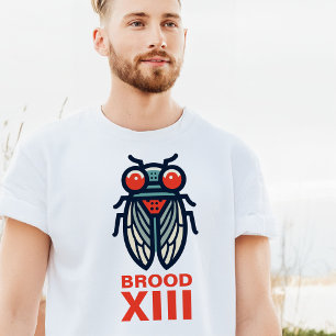 Cicada Magicicada Brood XIII Custom Text T-Shirt