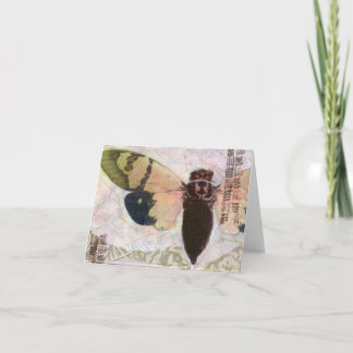 Cicada Note Card