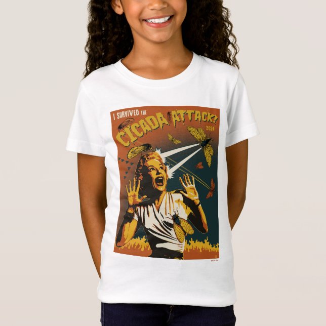 Cicada Screaming Lady 2024 T-Shirt (Front)