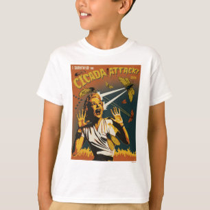 Cicada Screaming Lady 2024 T-Shirt