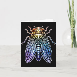 Cicada Shirt Insect Great Eastern Brood X Cicadas Card