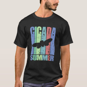 Cicada Summer Brood X Magicicada 2021 USA Tour Ret T-Shirt
