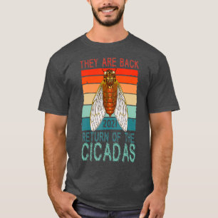 Cicada Summer Great Eastern Brood Concert Tour T-Shirt