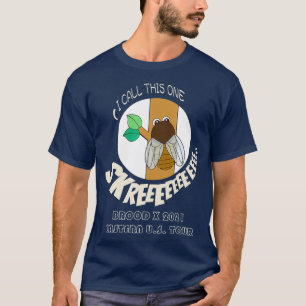 Cicada Summer Great Eastern Brood Concert Tour T-Shirt