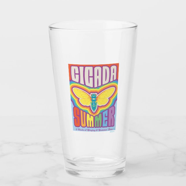 Cicada Summer Love Glass (Front)