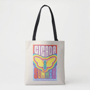 Cicada Summer Love Tote Bag