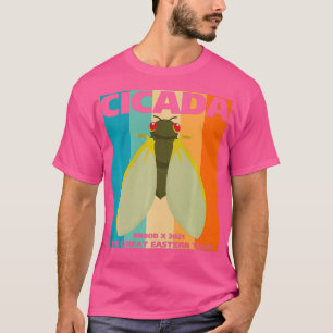 Cicada The Great Eastern Tour 2021 Brood X Retro T-Shirt