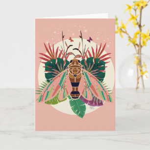 Cicada Tropical Card