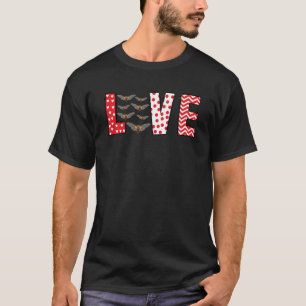 Cicada Valentines Day Love Valentine Cute Hearts T-Shirt