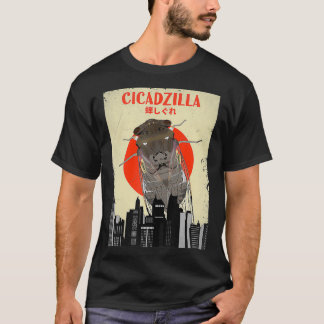 Cicadas Brood X 2021 Funny Japanese Poster T-Shirt