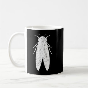 Cicadas Brood X Summer  Magicicada Funny Retro Cic Coffee Mug