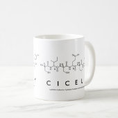 Cicely peptide name mug (Front Right)