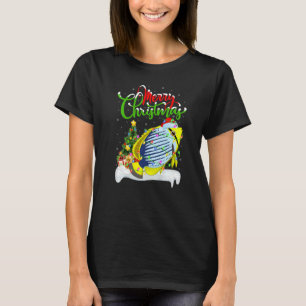 Cichlid Fish Xmas Decorations Santa Cichlid Chris T-Shirt