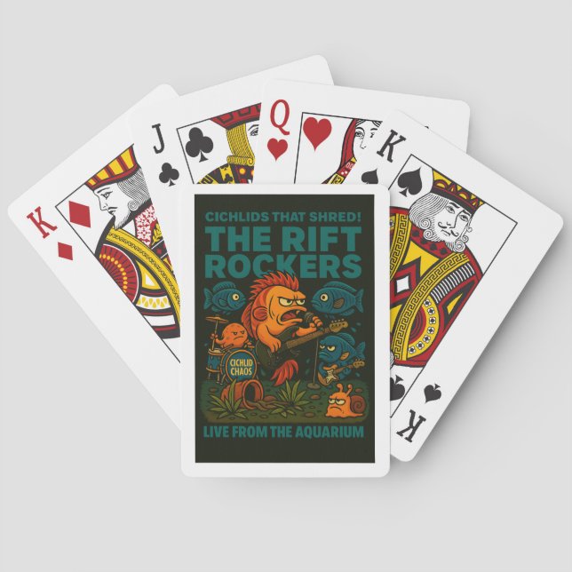 Cichlid Playing Cards  (Back)