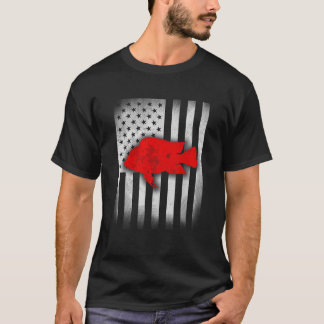 cichlid shirt US Flag