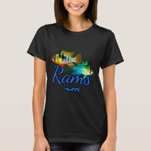 Cichlids Love German Blue Ram Aquarium Fish Tank O
