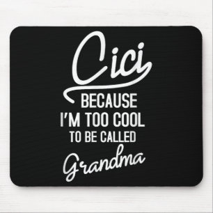 Cici Grandma Cool Grandmother Mothers Day Da1  Mouse Mat