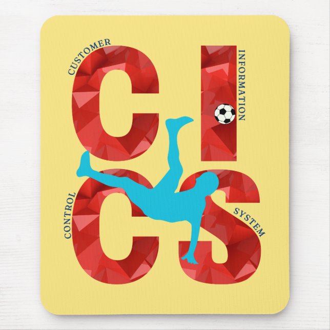 CICS Customer Information Control System  Mouse Mat (Front)