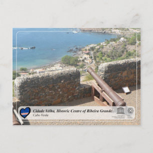 Cidade Velha, Historic Centre of Ribeira Grande Postcard
