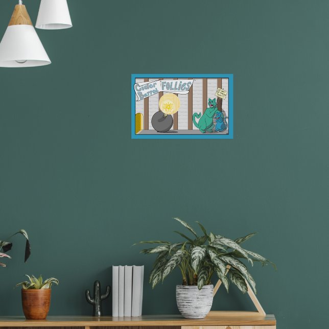 Cider Barrell Follies Comic Poster (Living Room 1)