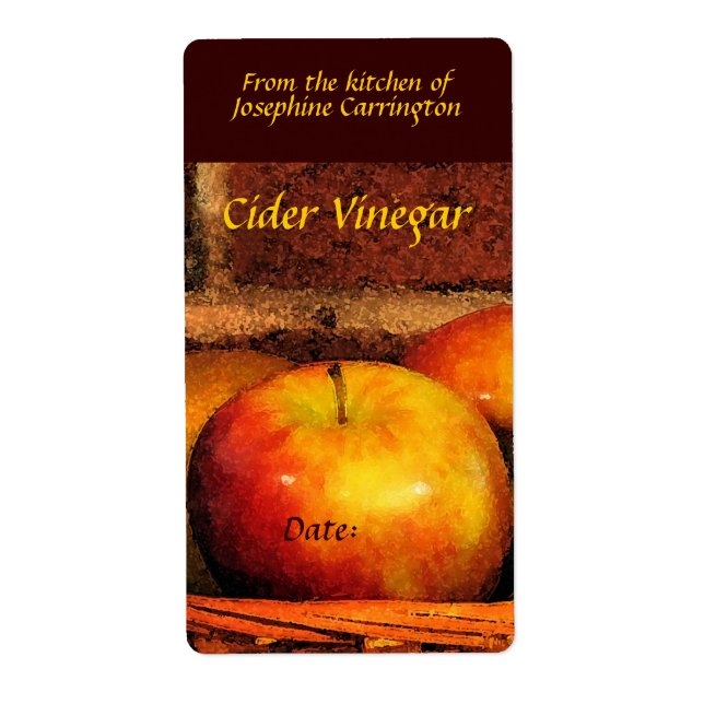 Cider Vinegar Labels (Front)