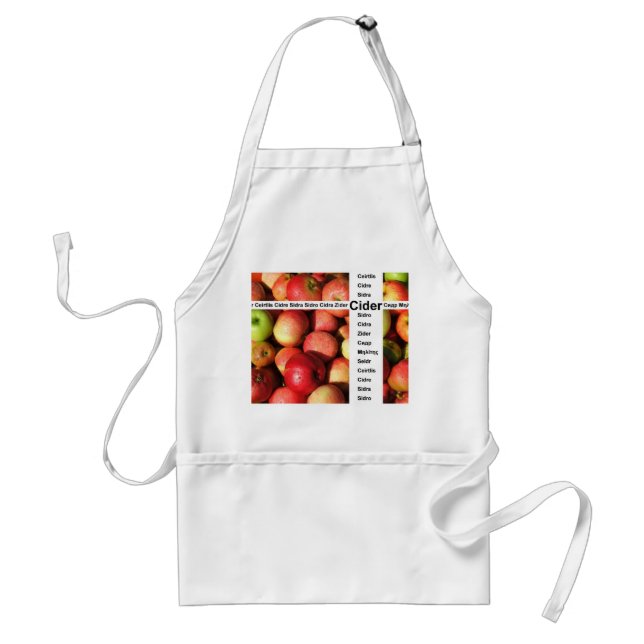 Cider Words Apron (Front)