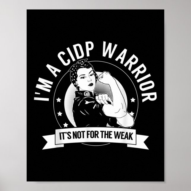 Cidp Warrior Nftw Awareness  Poster (Front)