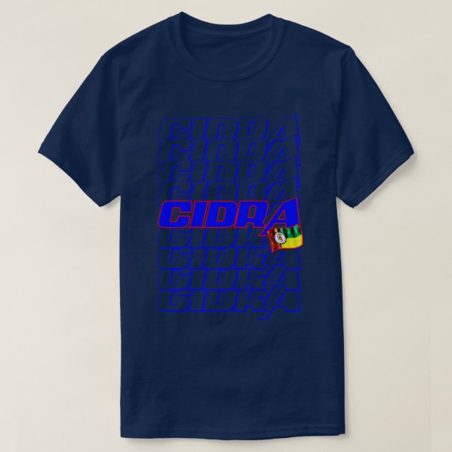 Cidra Cascade text 2 T-Shirt (Design Front)