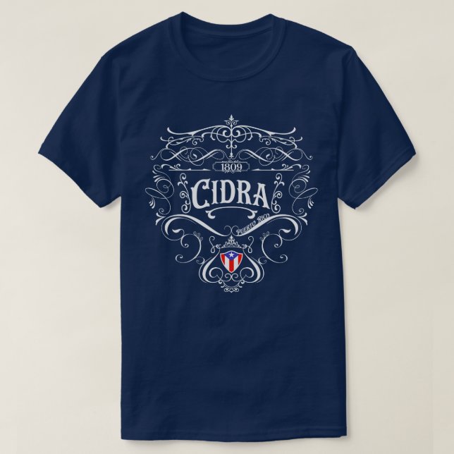 Cidra Vintage design T-Shirt (Design Front)
