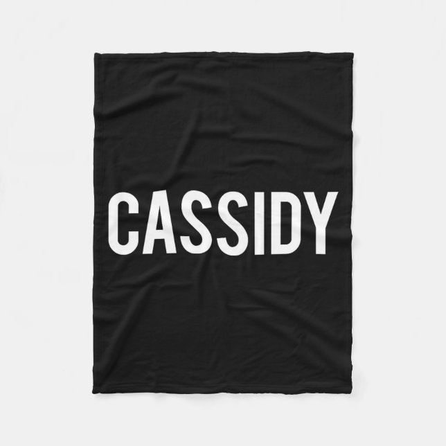 Cidy - Cool New Funny Name Fan Gift Tee  Fleece Blanket (Front)