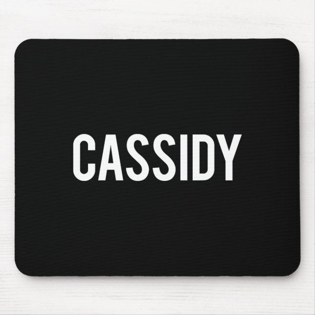 Cidy - Cool New Funny Name Fan Gift Tee  Mouse Mat (Front)