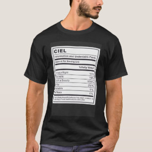 Ciel Information and Undeniable Facts T-Shirt