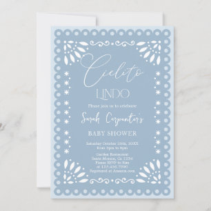 Cielito Lindo Baby Shower Boy Invitation