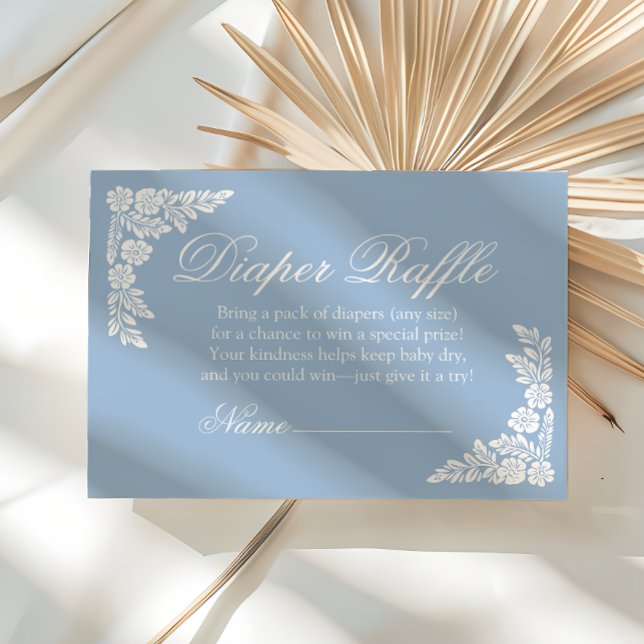 Cielito Lindo baby shower Diaper Raffle Enclosure Card (Creator Uploaded)