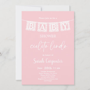 Cielito Lindo Baby Shower Girl Invitation