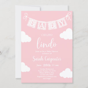 Cielito Lindo Baby Shower Girl Invitation