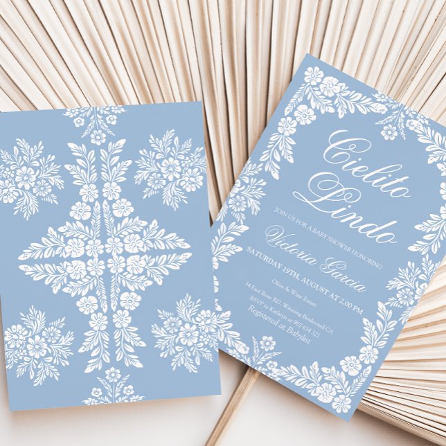 Cielito Lindo baby, shower  Invitation (Creator Uploaded)