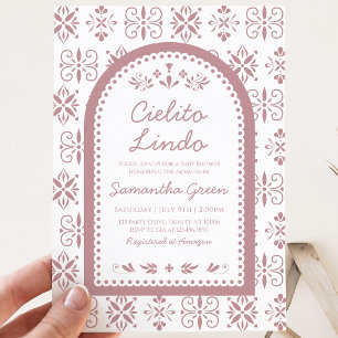 Cielito Lindo Girl Baby Shower Invitation