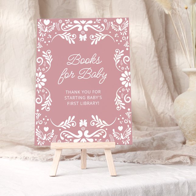 Cielito Lindo Mexican Baby Shower Books for Baby Poster (Creator Uploaded)