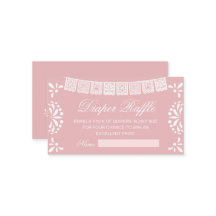 Cielito Lindo Mexican Baby Shower Diaper Raffle