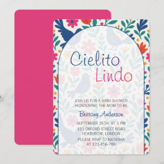 Cielito Lindo Mexican Baby Shower  Invitation